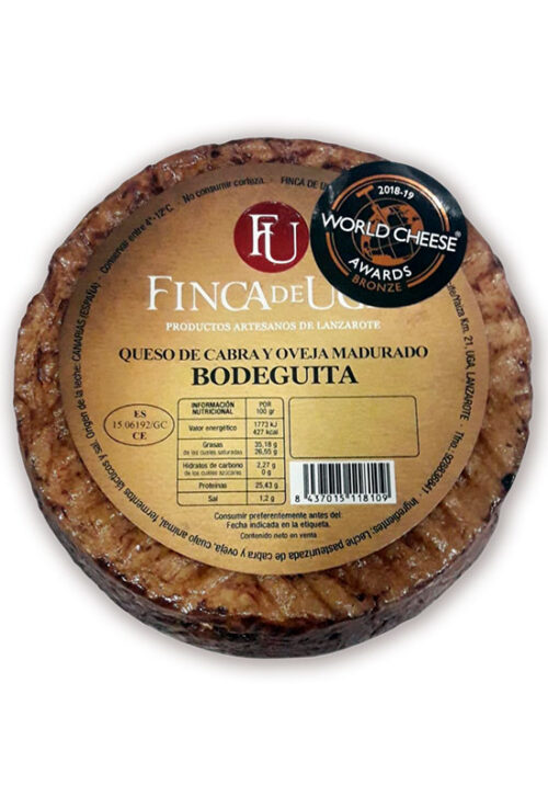 Queso de Cabra y Oveja Madurado - BODEGUITA | Finca de Uga